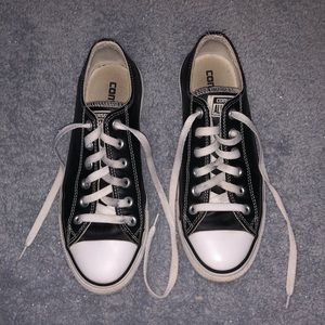 Black Leather Converse